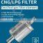 ACT CNG/LPG conversion kits gas filter 12mm 14mm CNG LPG filter for autogas CNG/LPG sequential system gas filter