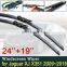 Car Wiper Blade for Jaguar XJ X351 2009~2016 2010 2011 2012 2013 2014 2015  Front Windscreen Windshield Wipers Car Accessories