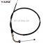 Hebei motorcycle throttle cable manufacturer steel wire inner flexible control cable assembly GN125 accelerator cable