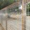 Galvanized livestock feedlot cattle panel fence