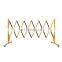 Cheap retractable mobile road traffic fence expanding metal barrier