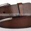 Brown col of 38mm width hot sale Man's genuine leather belt