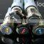 19mm Alumina self-locking switch car speaker horn button switch metal Led light latching fixed button switch HORN Flat