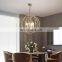 2021 Modern Nordic Golden Pendant Lamp Hanging European Style Candle Chandelier