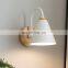 Nordic minimalist modern macaron curve led wall lamps for decoration