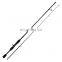 High quality Carbon Fiber 1.8m/2.1m/2.4m Smooth Guide Ring EVA handle Spinning&Casting Fishing Rod