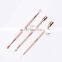 Wholesale Professional Custom Logo Rose Gold 410 Stainless Steel Cuticle Remover Nail Pusher