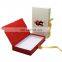 luxury white magnetic eyelash sleeve mailer box custom romantic red gift paper box with ribbon