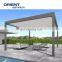 Aluminium alloy 6063 patio cover canopy design for garden