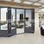 Beautiful aluminum folding glass door interior glass door with heat insulation function