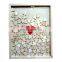 Customized guest book sign wooden frame  unique alternative drop top wood frames wedding decoration
