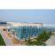 China manufacturer warehouse structure, wind-resistant large-span steel structure warehouse