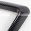 AUSO Matte Carbon Fiber Black ABS Front Blade Trim For Tesla Model 3 17-19 Accessories