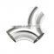 China manufacture 4 inch stainless steel 90 degre pipe elbow