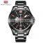 MINI FOCUS MF0199G Man Quartz Watches High Quality Brand Casual Creativity Stainless Steel Strap Clock