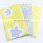 wholesale Cotton fabric cartoon star corrugated twill kindergarten baby cloth pure cotton woven fabric