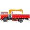 Portable cargo truck with crane 3.2 ton lifting capacity