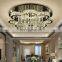 living room led chandelier crystal lights for ceiling lamp modern decoration hanging light india