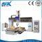 Table Moving Type 5 axis cnc router for wood foam stone mould sculpture statue