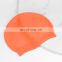 OEM Custom Logo Printed custom Seamless silicone swim cap for adult or children