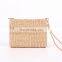 Hot Sale Wristlet Purse with Removable Bag Strap water hyacinth handbag Shopping Bag 100% woven Wholesale