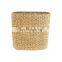 Supplier set of 3 woven basket planters in natural Seagrass Plant Basket Plant Holder Storage Basket Wholesale