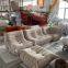 Togo Fireside Chair  Soft Mohair Lounge Chair Lazy Floor Sofa Accent Bean Bag Couch for Living Room Corner Chair