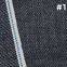 13.5oz Cotton Slub Right Twill Denim Brushed Black Selvedge Denim W28462B-1