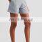 Fashion High Waist Women's Loose Casual Fitness Sports Clothing Shorts With Side Pockets Workout Running Gym Wear Yoga Shorts