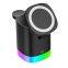 Foldable 3-In 1 Magnetic Wireless Charger Wireless Magnetic Travel Charger 3 In 1 For Iphone And Watch Earphone