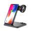 hot product 3 in 1 wireless charging dock Multifunction wireless charger for earphone/watch/phones