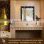 High quality glass in glass antique bathroom vanity mirror