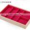 W1275M-5 Wholesale  3 Tiers Jewelry Box Wholesale Trinket Box Leather Custom Jewelry Box
