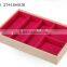 W1275M-5 Wholesale Alibaba 3 Tiers Jewelry Box Wholesale Trinket Box Leather Custom Jewelry Box