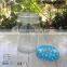 400ml Glass Jar Plain Mason Jar Clear With Tin Lids