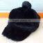 Black Fashion Ladies Winter Hat