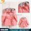 2015 Children Autumn Clothing Girl Coat Baby Girl Cotton Hooded Coat