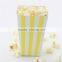 Striped Party Favor Bags Boy Girl Baby Shower Birthday Party Wedding Candy Popcorn Boxes Quality Choice