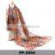 Wholesale Pretty Floral Scarf Fashionable Flowers Printed Scarves For Women