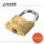 Cheap Thin Type Solid Brass Padlock