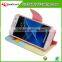 mobile case printing pu leather phone case with card slot for Samsung S7