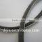 Siliconized mohair sealing brush weather strip DJ489