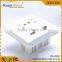 2015 Latest Type A/B America 1 AC Power Jack Outlet + 2 DC USB Wall Socket 5V / 4.8A UL FCC ETL