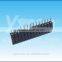 Dongguan manufacturer 2.54mm pitch single layer row straight round female header connector