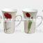 Ceramic Couple Color Change Mug With Unique Handle