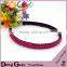 2016 new design elastic hair bands for grils wedding veils and accessories indian baby