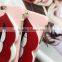 Red lip cute plastic hard mirror case for apple iphone 6 6s