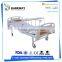 abs headboard folding double crank hospital medical bed