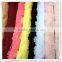 #7386 wholesale chiffon laser cut 3D five leaves flowers applique embroidery fabric                        
                                                                                Supplier's Choice