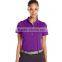 Custom women plain polo shirts wholesale